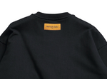 LV Black Monogram Sweatshirt