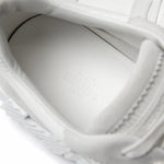 Bouncing Sneaker in White Suede and Technical Knit