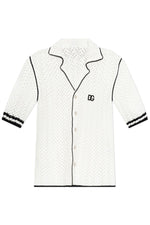 Men’s White Short-Sleeve Shirt