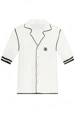 Men’s White Short-Sleeve Shirt