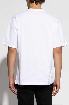 Men’s White T-Shirt with embroidered logo