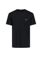Logo Plaque Crewneck T-Shirt