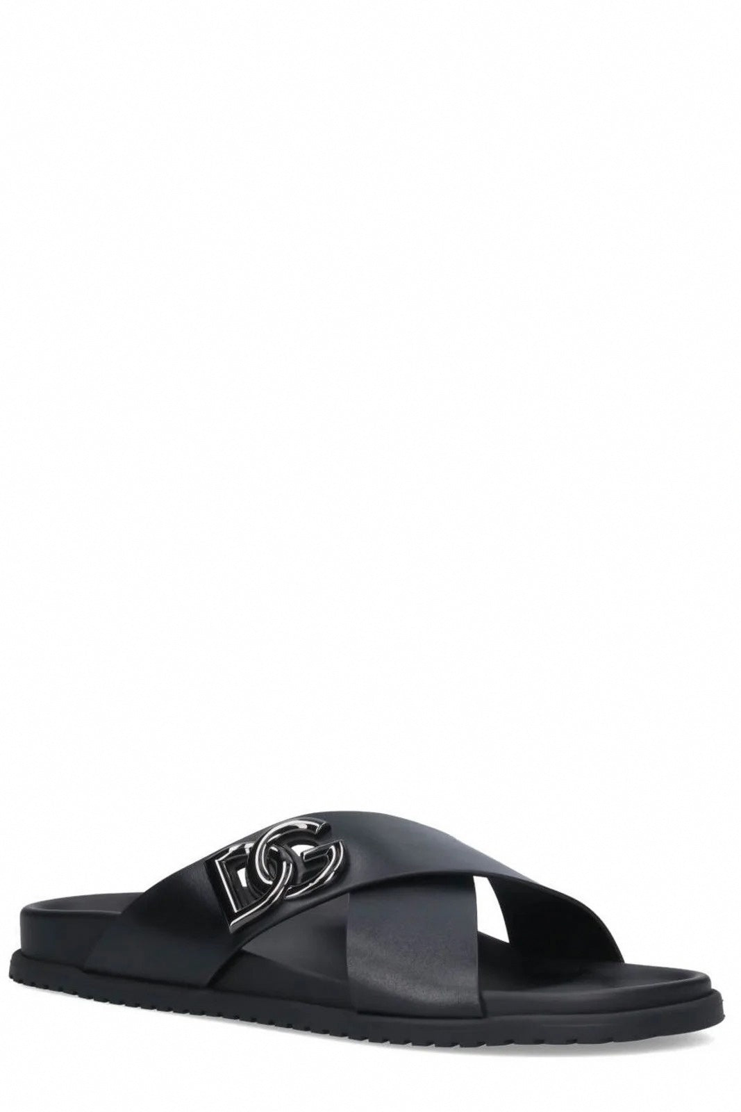 DG Logo Plaque Sandals