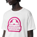Flower Cotton Short-Sleeved Crewneck White T-Shirt