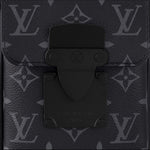 Monogram Eclipse Mini Utility Crossbody Bag (Black/Grey)