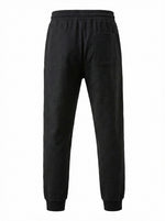 Premium Black Embossed Monogram Tracksuit Set
