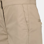Wide-Leg Tailored Chino Trousers
