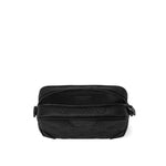 Monogram Embossed Leather Crossbody Bag (Black)