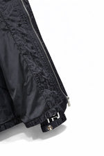 Oblique Hooded Windbreaker Jacket with Signature Sleeve Bands