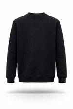GG Web Stripe Logo Crewneck Sweatshirt – Black