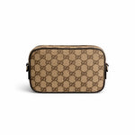 Supreme Canvas Crossbody / Clutch Bag (Beige/Ebony)
