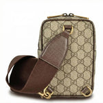 Ophidia Mini Crossbody Bag (Beige/Ebony)