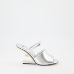 Sculptural Heel Sandals