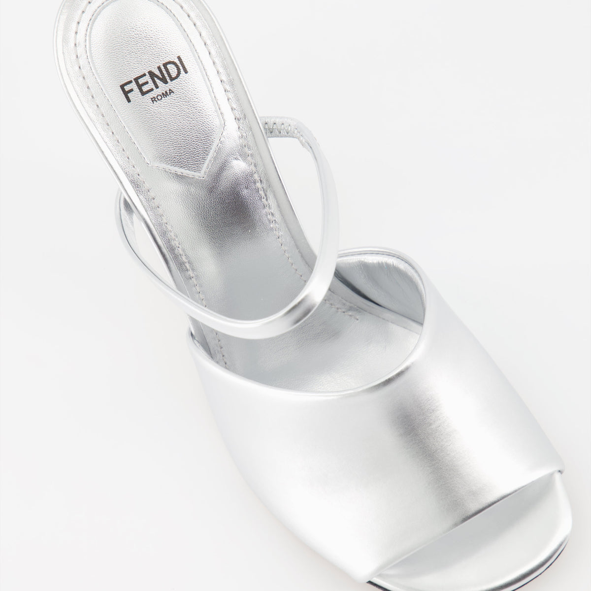 Sculptural Heel Sandals