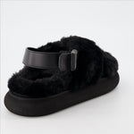 Solarisse Fur Sandals
