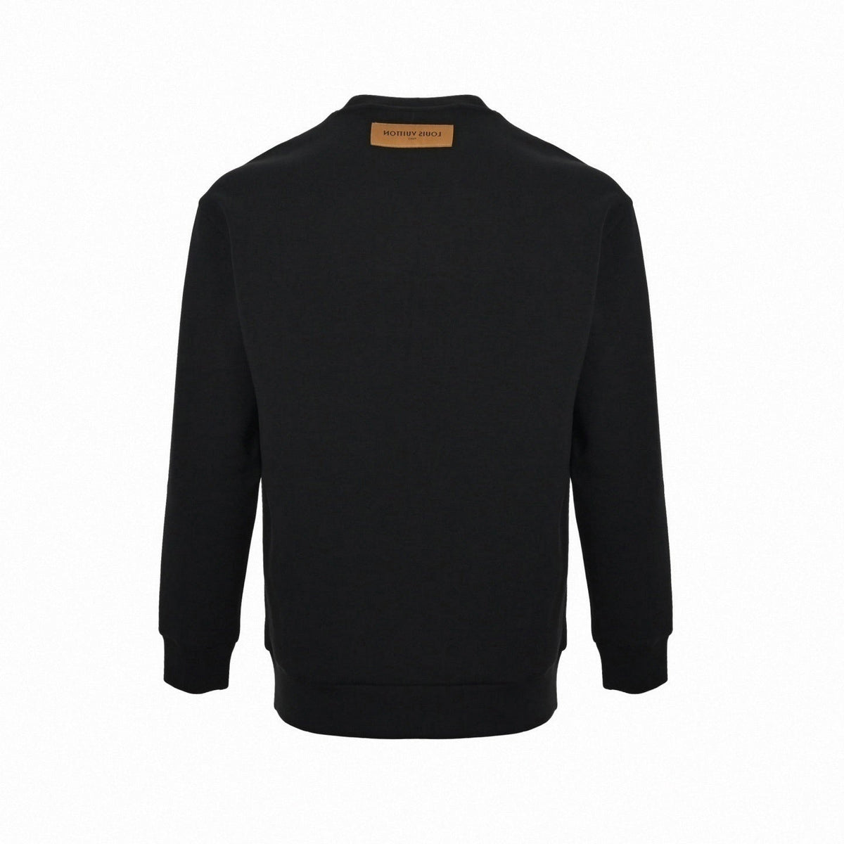 Multicolor Embroidered Monogram Crewneck