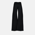 Wide-Leg Drawstring Lounge Trousers