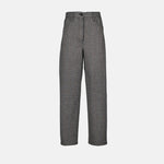 Relaxed Tailored Straight-Leg Trousers