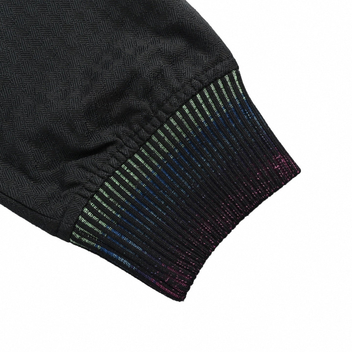 Gradient Cuff Wool-Blend Evening Cardigan
