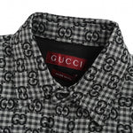 GG Gingham Check Flannel Shirt