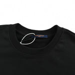 Embellished Crown Logo Crewneck Sweatshirt – Black