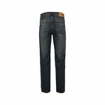 Classic Indigo Denim Jeans with Embroidered Back Pocket