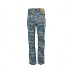 Cloud Monogram Blue Denim Jeans