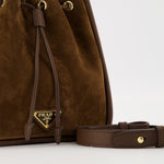 Prada Suede Bucket Bag