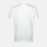 White Faded Logo Print T-Shirt