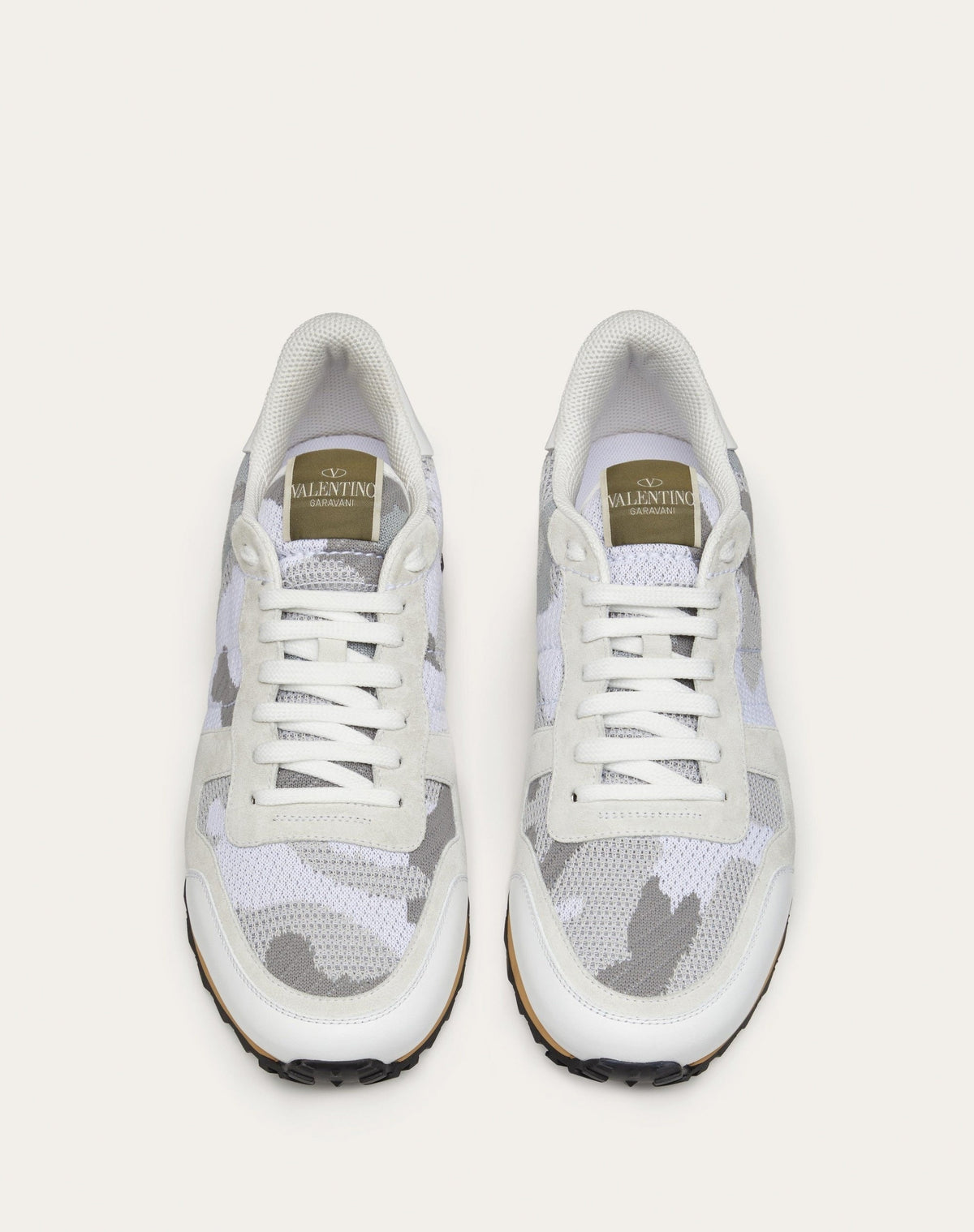 Mesh Fabric Camouflage Rockrunner Sneaker