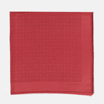 Monogram Tonal Scarf – Red