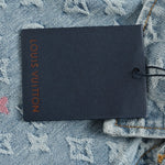 Monogram Denim Shirt – Light Blue Signature Jacquard