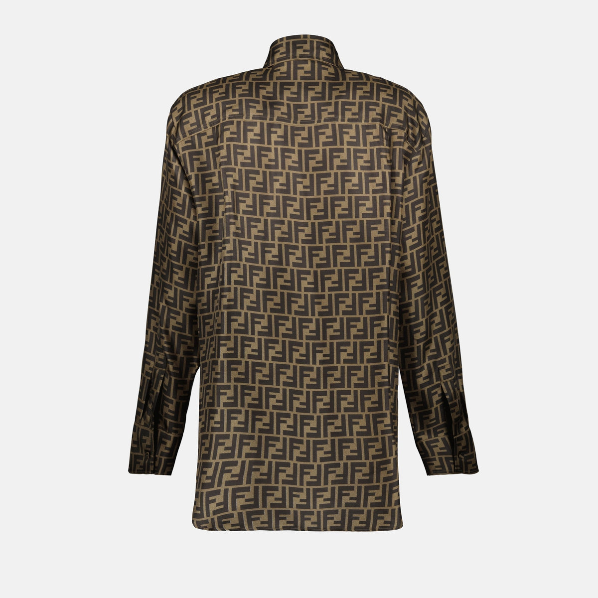 Monogram Silk Shirt