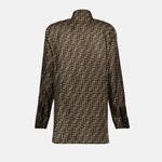 Monogram Silk Shirt