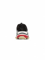 Black Triple S Leather Sneakers