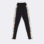 Check Panel Leggings
