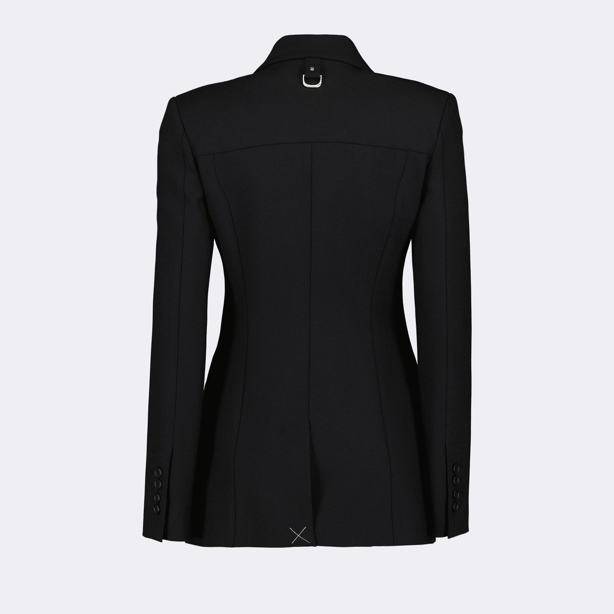 Harness-Detail Tailored Blazer Dress