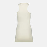 Sleeveless Logo Bodycon Mini Dress