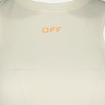 Sleeveless Logo Bodycon Mini Dress