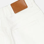 Wide-Leg Cotton Trousers
