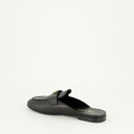 Leather Loafer Mules