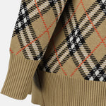 Check Plaid Cardigan