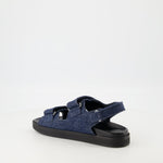 Denim Strap Sandals