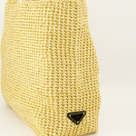 Raffia Tote Bag (Yellow)