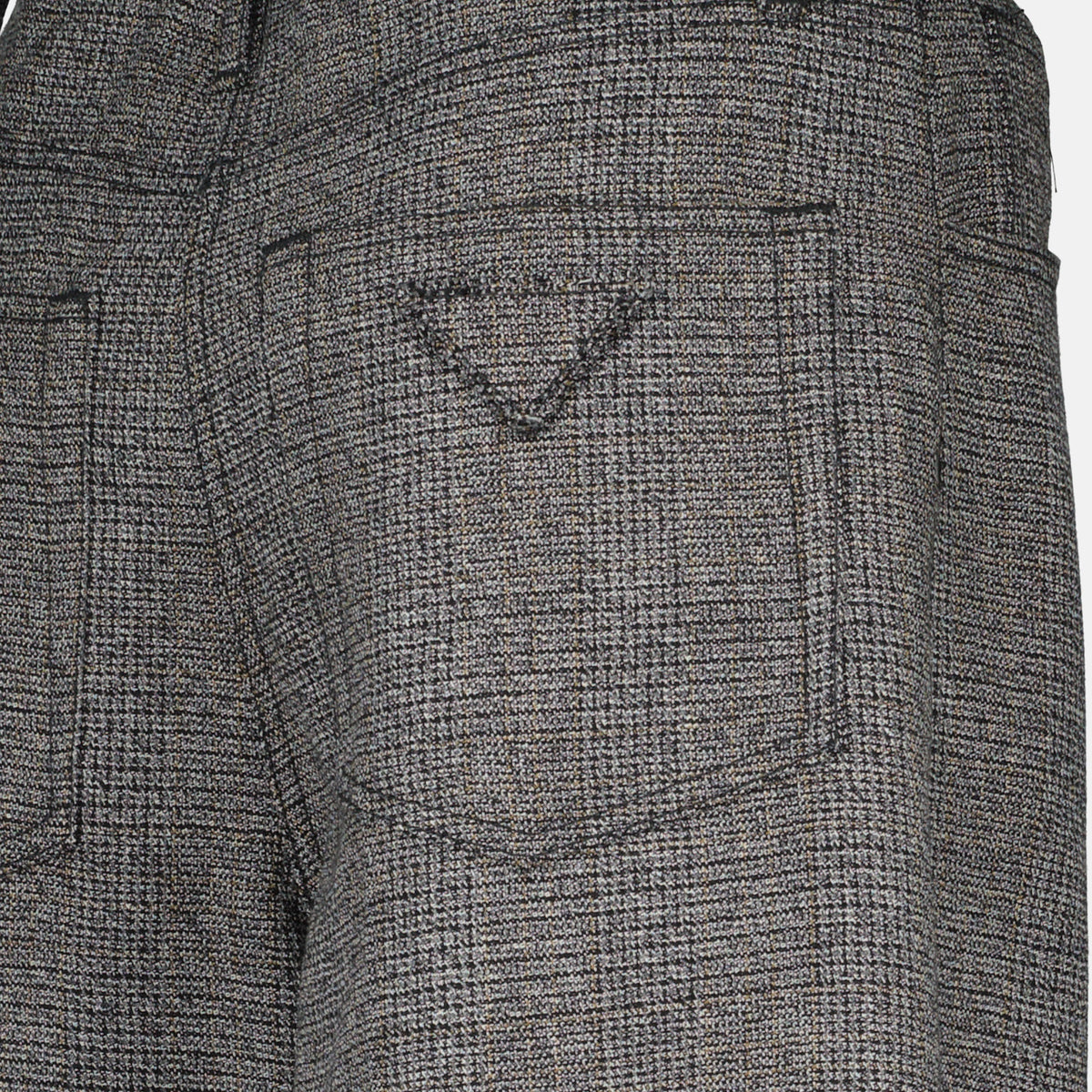 Relaxed Tailored Straight-Leg Trousers
