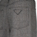 Relaxed Tailored Straight-Leg Trousers