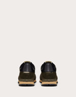 Mesh Fabric Camouflage Rockrunner Sneaker