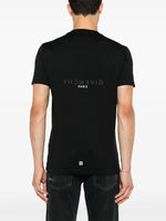Black Logo Cotton T-Shirt