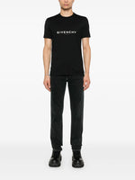 Black Logo Cotton T-Shirt