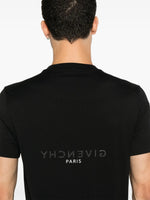 Black Logo Cotton T-Shirt